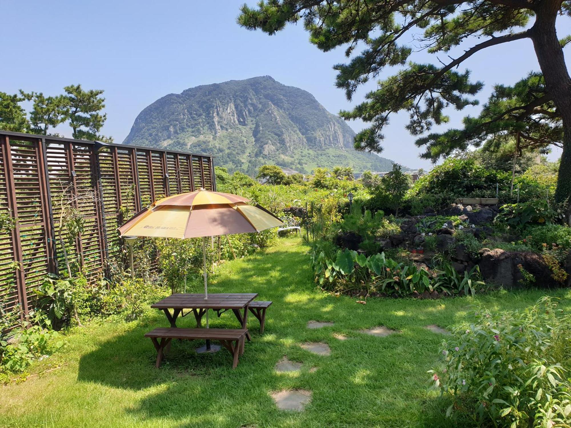 סאוגוויפו Wind Jeju Cafe & Pension מראה חיצוני תמונה